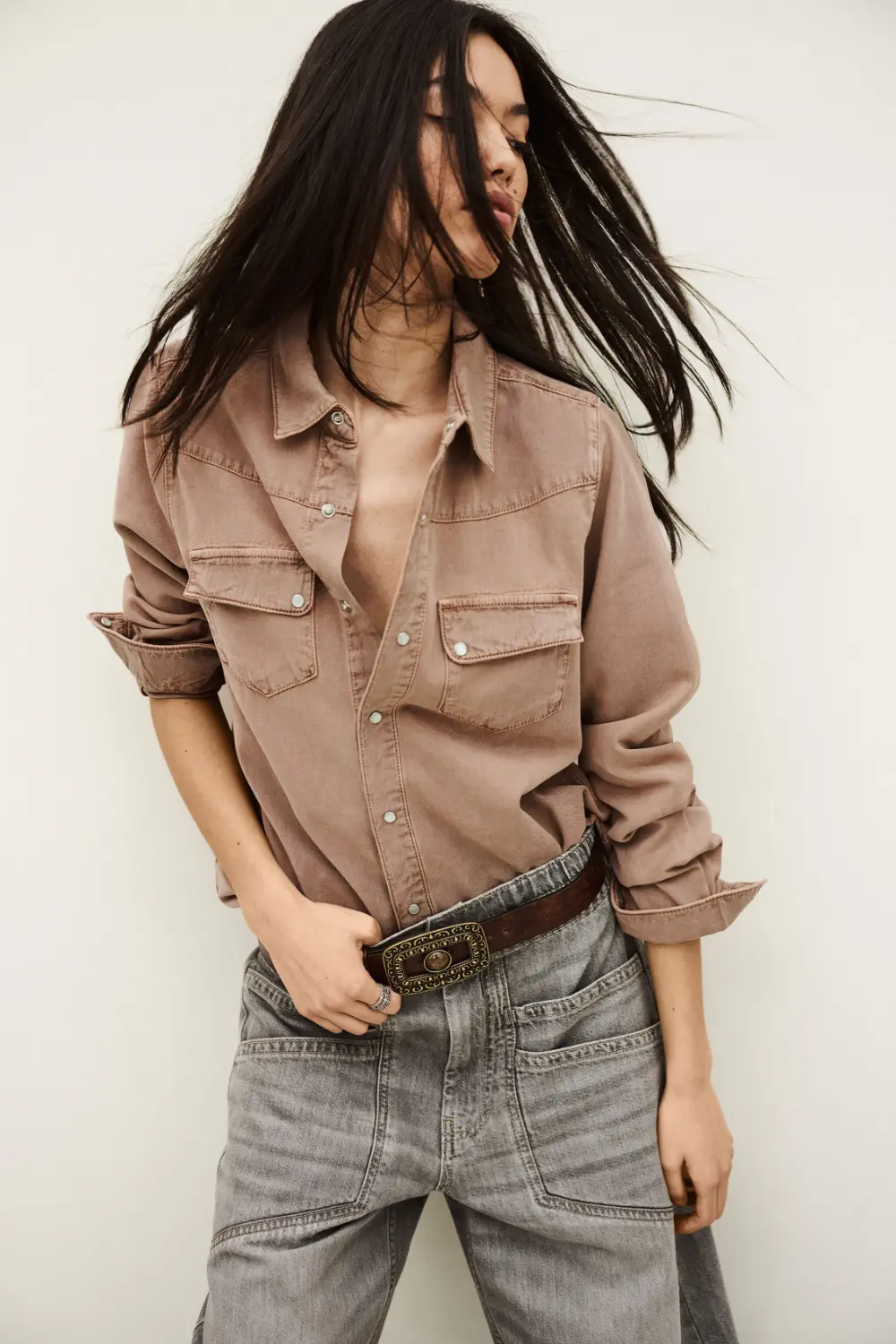 טופ ארוך JADA – תמונה 2