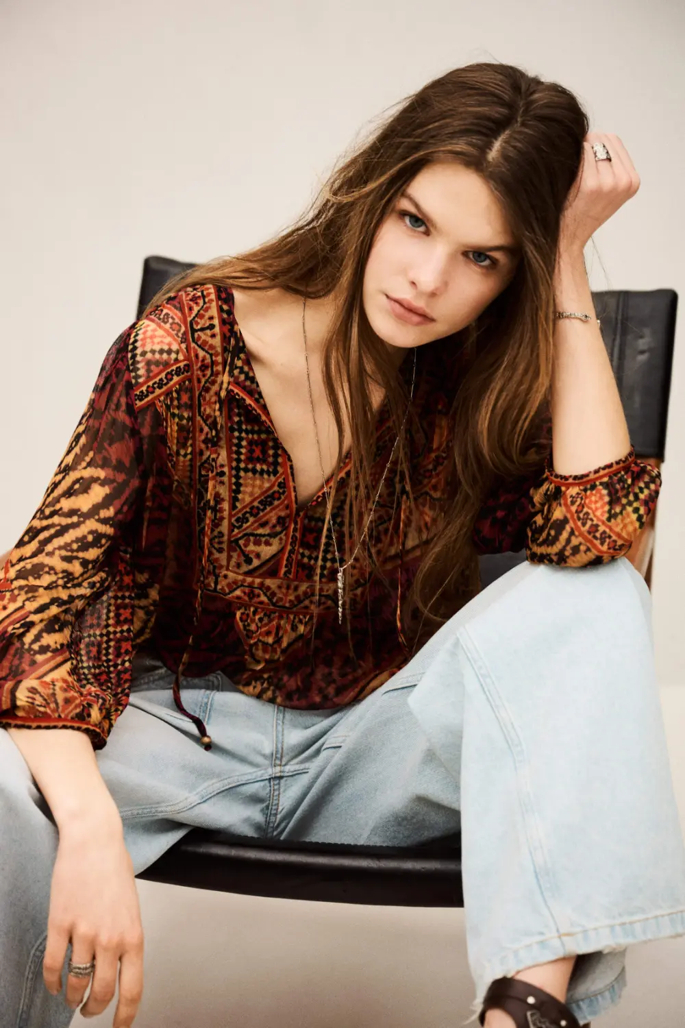 טופ ארוך ODETTA – תמונה 2