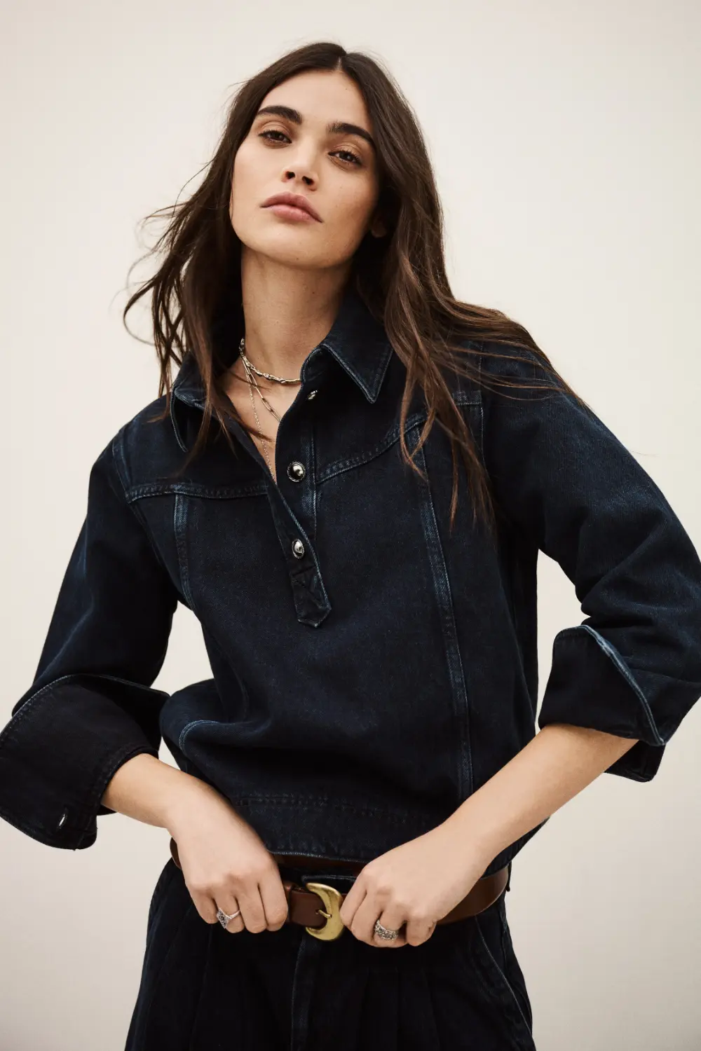 טופ ארוך TAVY – תמונה 2