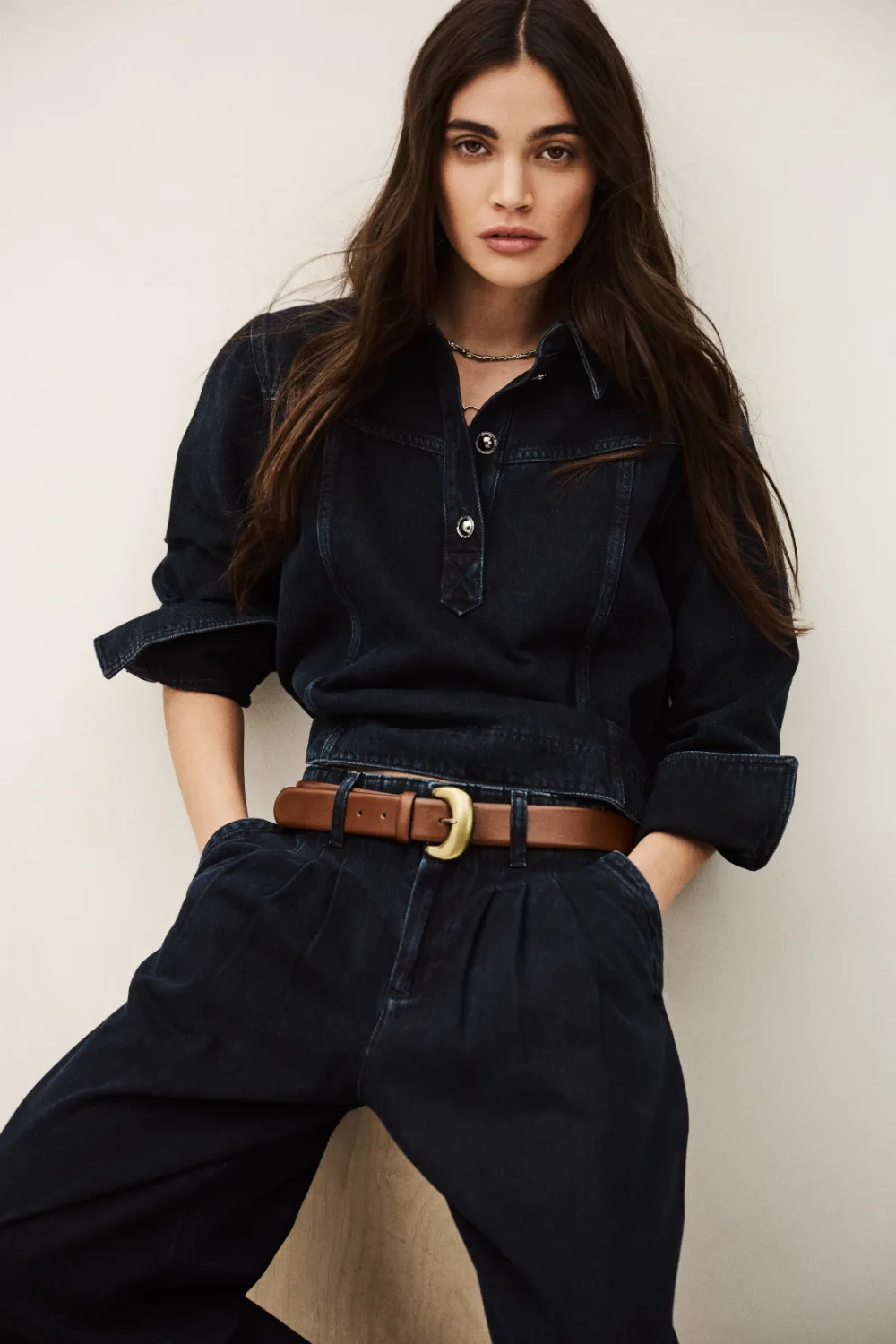 טופ ארוך TAVY – תמונה 4