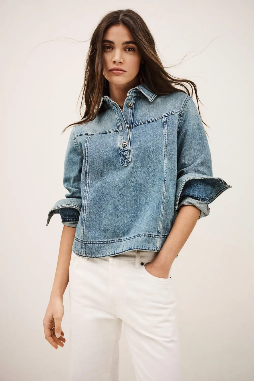 טופ ארוך TAVY – תמונה 2