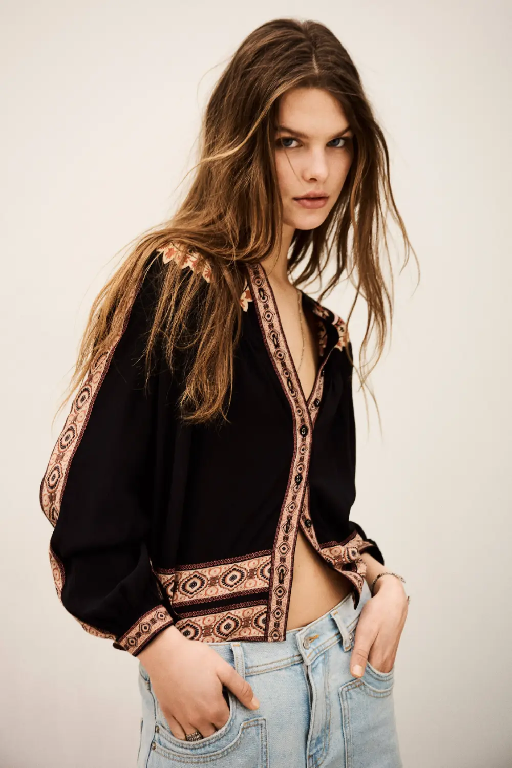 טופ ארוך VALDA