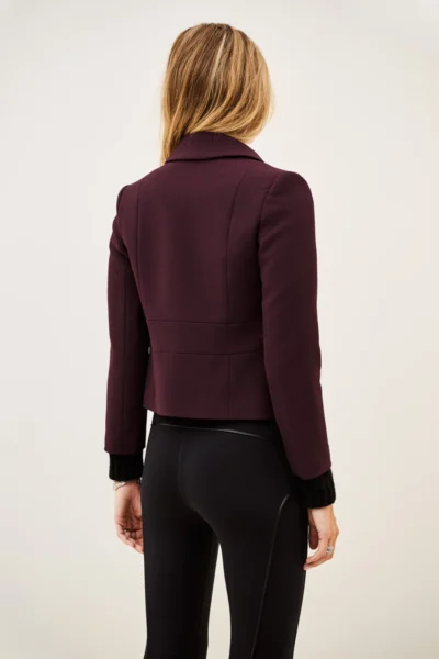JACKET IDELIE GRENAT – 1H26IDEL_GRENAT – 2