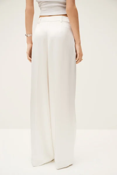 Ba&sh - מכנסיים Godart – 1E25GODA_ECRU – ecru – 3