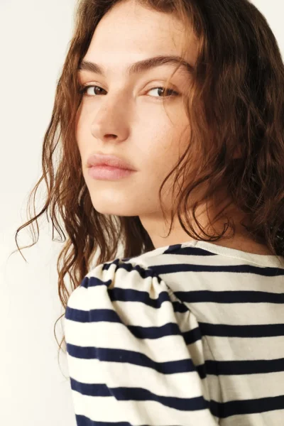 Ba&sh - חולצת טי Sango – 1E25SANG_ECRU – ecru – 1