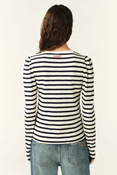 Ba&sh - חולצת טי Sango – 1E25SANG_ECRU – ecru – 4