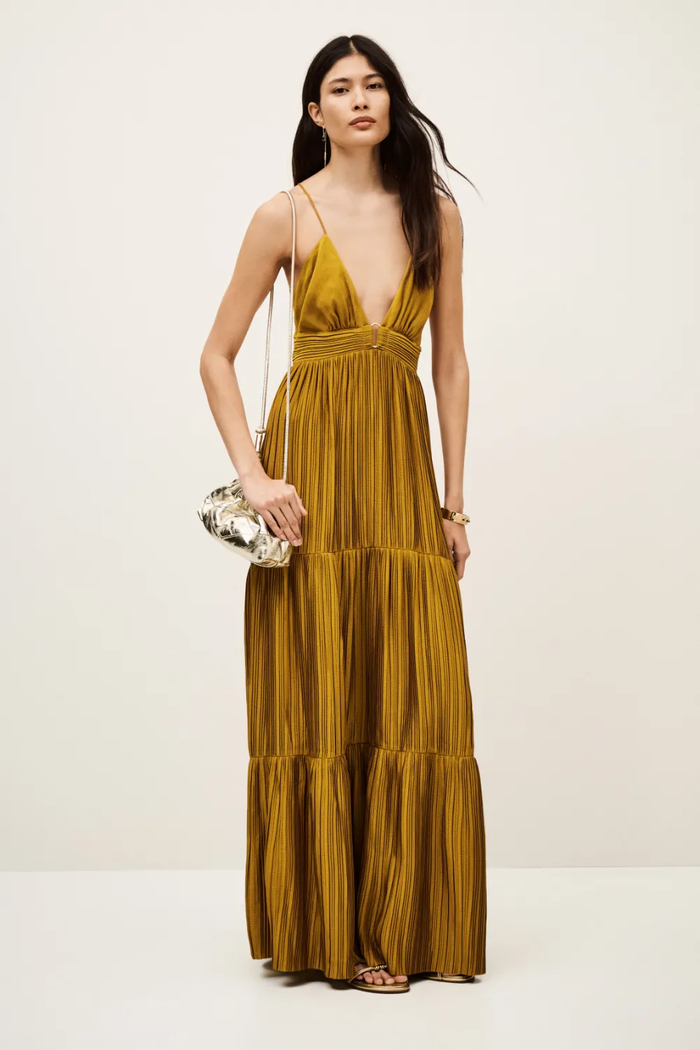 Ba&sh - שמלה Wasta – 1E25WAST_MORDORE – mordore – 3