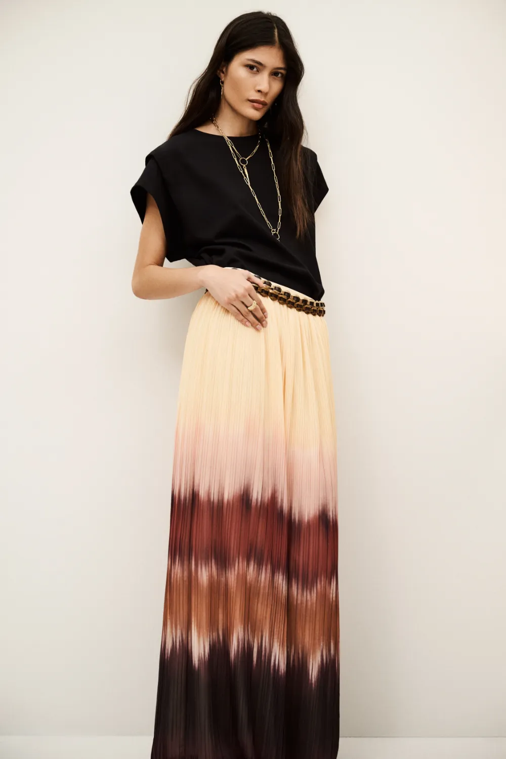 Ba&sh - חצאית Wina – 1E25WINA_ROSE – rose – 2