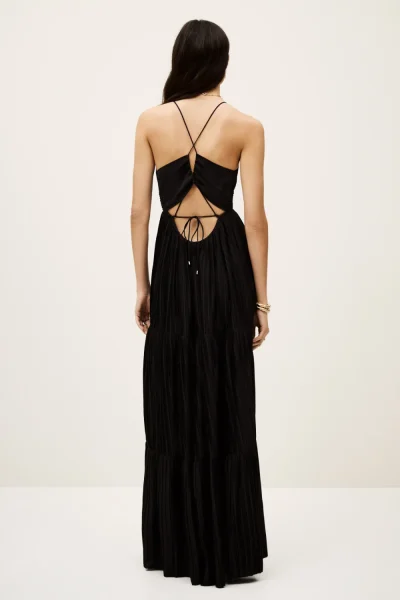 Ba&sh - שמלה Wasta – 1H23WAST_NOIR – noir – 2