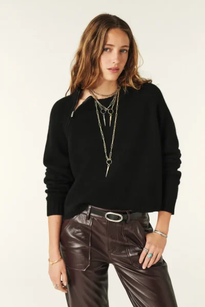 סוודר CORVY – 1H24CORV_NOIR – noir – 1