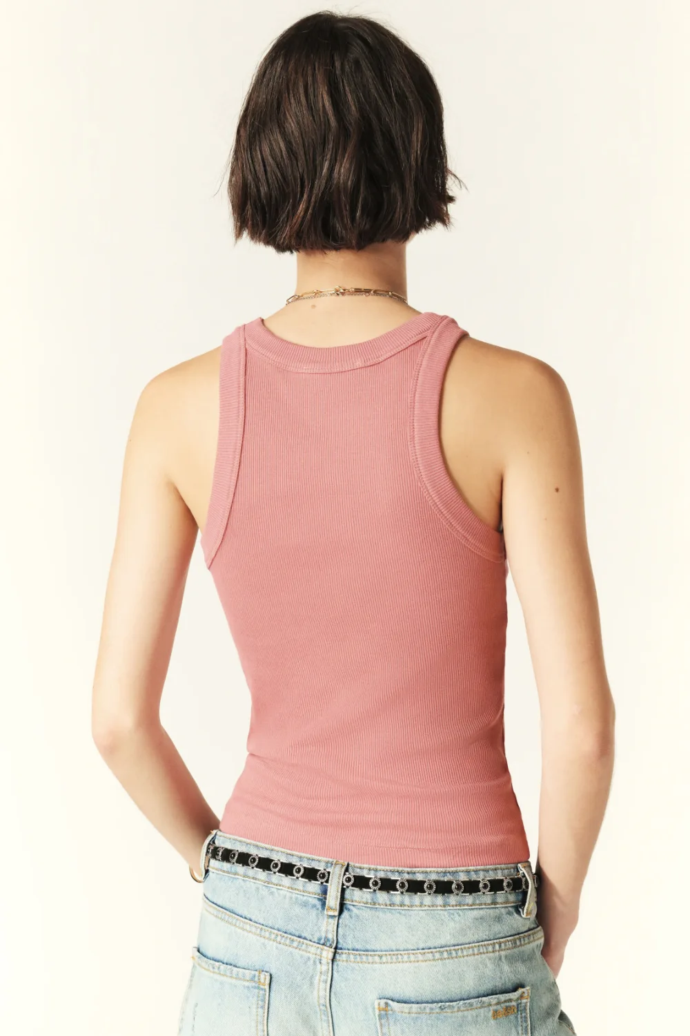 Ba&sh - חולצת טי Cynda – 1H24CYND_BLUSH – blush – 3