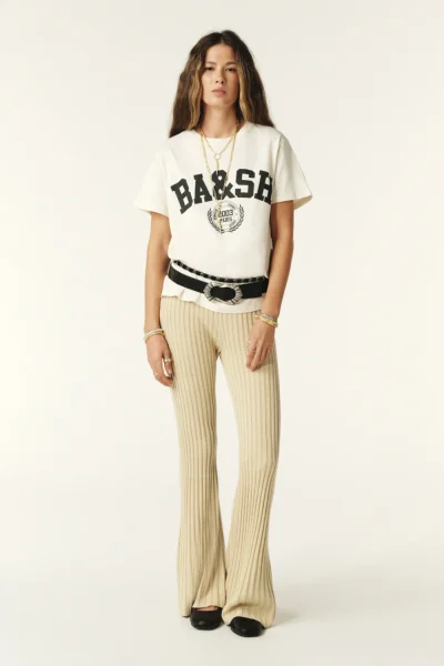 Ba&sh - חולצה Ioni – 1H24IONI_ECRU – 1