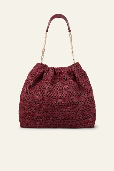 Ba&sh - תיק עור June – 2E25CFMR_BORDEAUX – bordeaux – 1