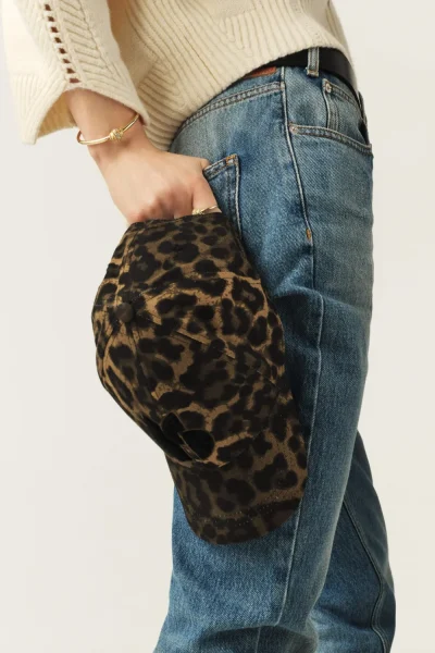 Ba&sh - כובע Hino – 2E25HINO_LEOPARD – leopard – 3