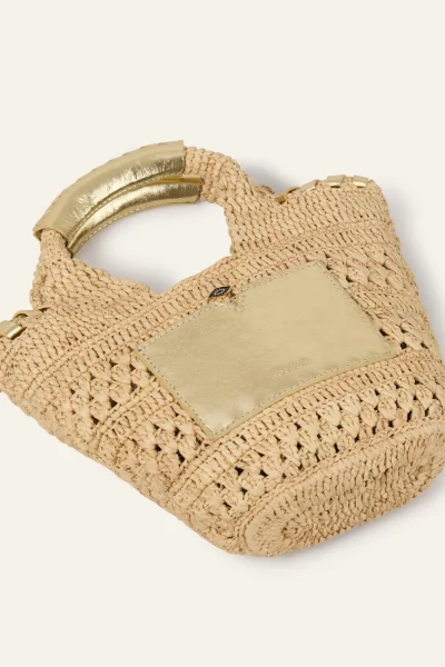 Ba&sh - תיק עור Ara – 2E25PATL_CHAMPAGNE – champagne – 2