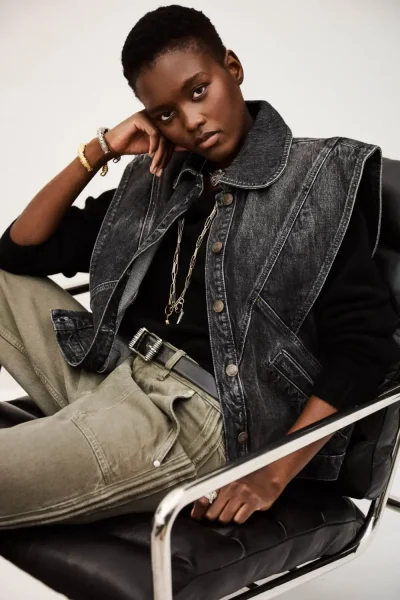 Ba&sh - ג’קט Max – 1H21MAX_BLACKSTONE – 3