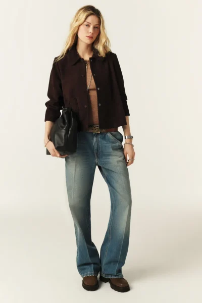 Ba&sh - בלייזר Milas – 1H24MILA_CHOCOLAT – 1