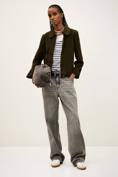 Ba&sh - בלייזר Milas – 1H24MILA_KAKI – 1