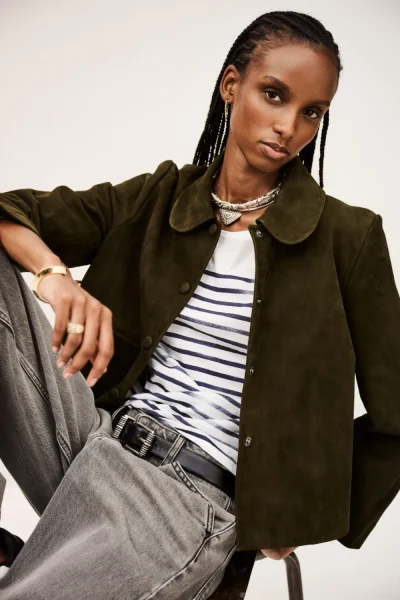 Ba&sh - בלייזר Milas – 1H24MILA_KAKI – 3