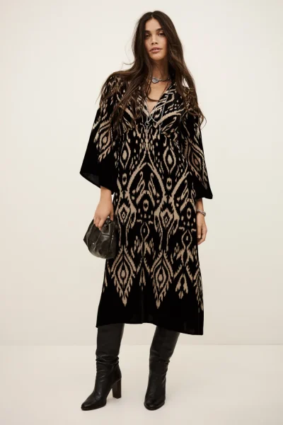 Ba&sh - שמלה Alba – 1H25ALBA_NOIR – 1