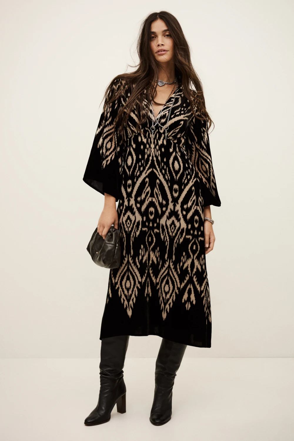 Ba&sh - שמלה Alba – 1H25ALBA_NOIR – 1