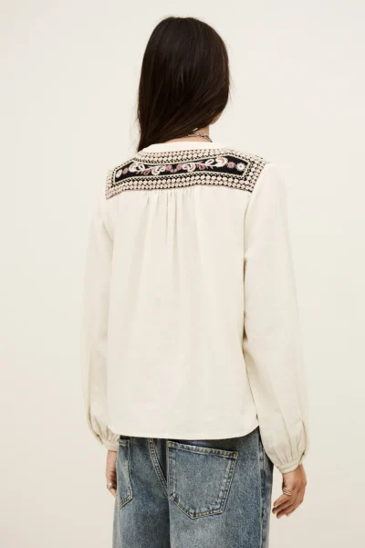 Ba&sh - חולצה Alec – 1H25ALEC_ECRU – 4