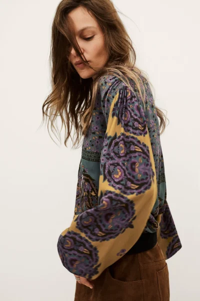 Ba&sh - חולצה Baker – 1H25BAKE_CHOCOLAT – 1