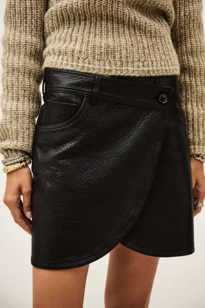 Ba&sh - חצאית Bango – 1H25BANG_NOIR – 3