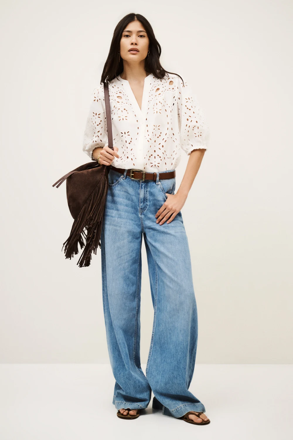 Ba&sh - חולצה Beatrice – 1H25BEAT_ECRU – 1