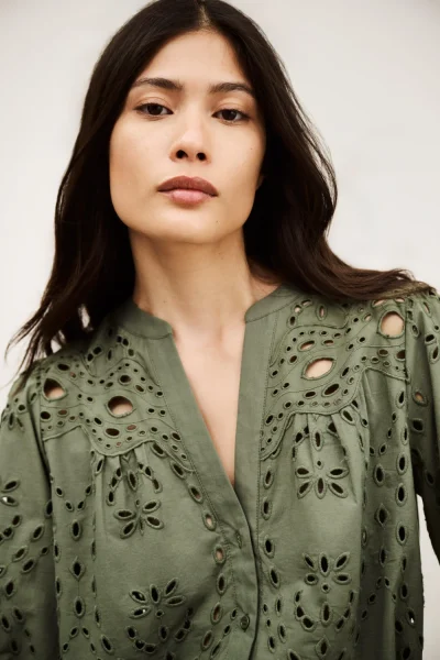 Ba&sh - חולצה Beatrice – 1H25BEAT_KAKI – 3