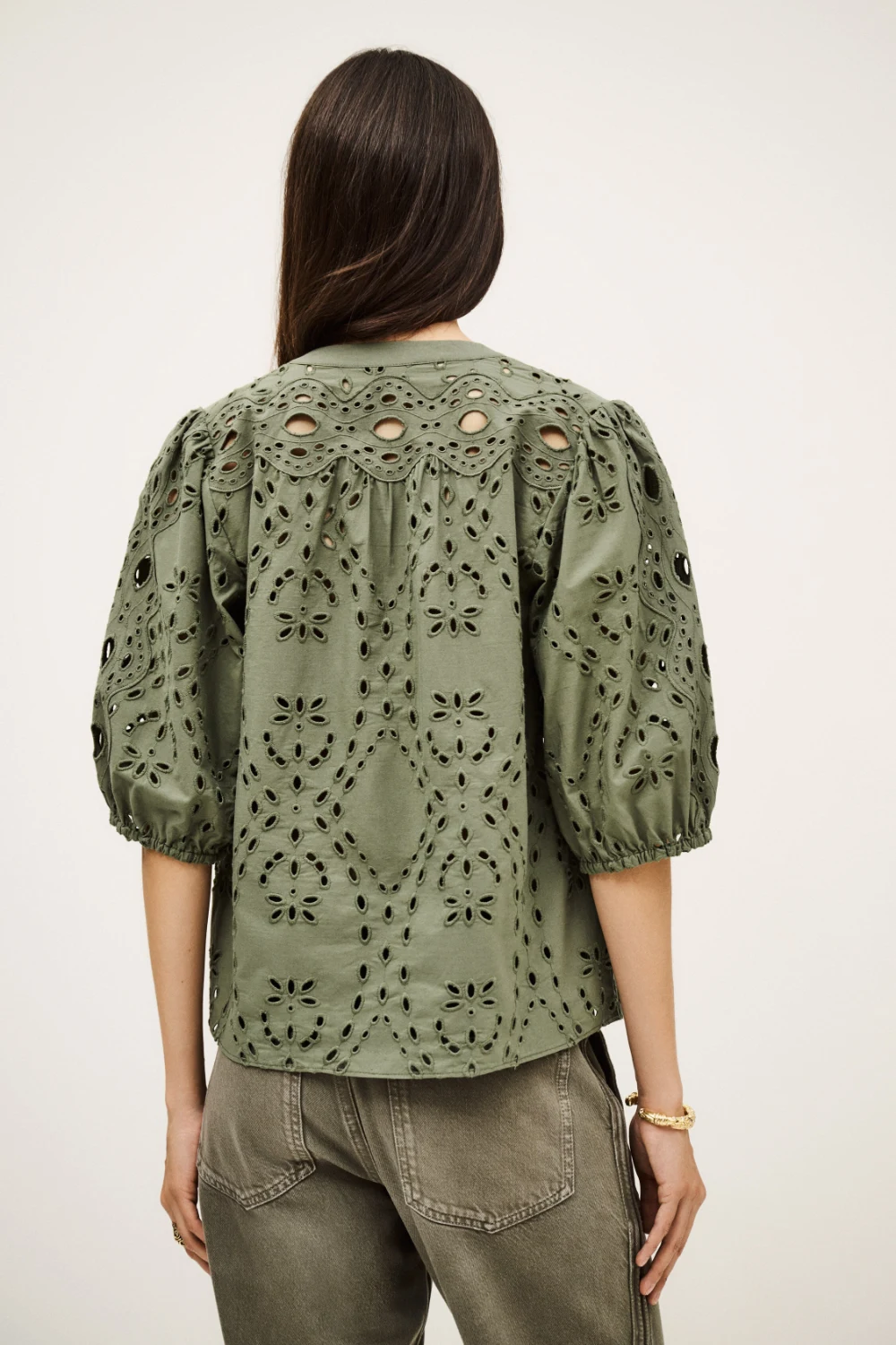 Ba&sh - חולצה Beatrice – 1H25BEAT_KAKI – 4