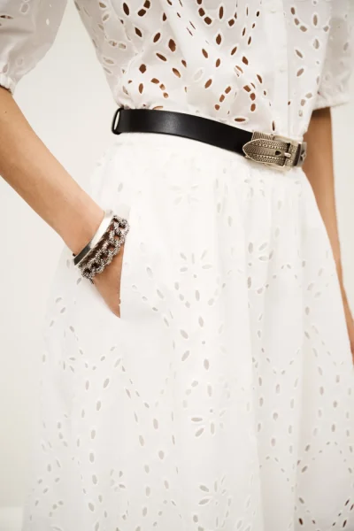 Ba&sh - חצאית Bela – 1H25BELA_ECRU – 2