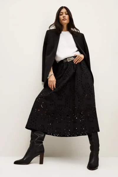 Ba&sh - חצאית Bela – 1H25BELA_NOIR – 1