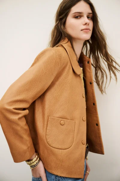 Ba&sh - בלייזר Bilos – 1H25BILO_CARAMEL – 1