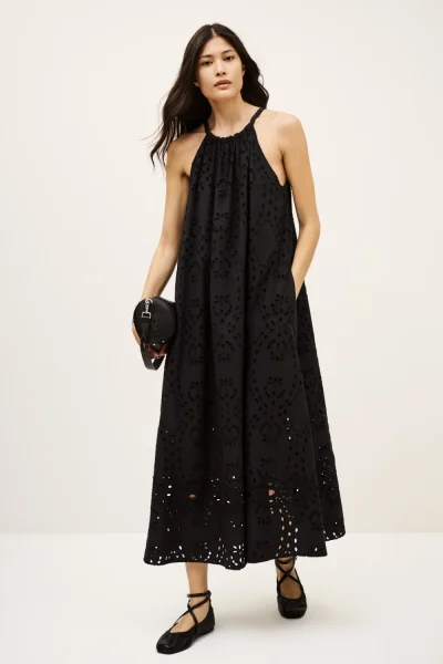 Ba&sh - שמלה Bonie – 1H25BONI_NOIR – 1