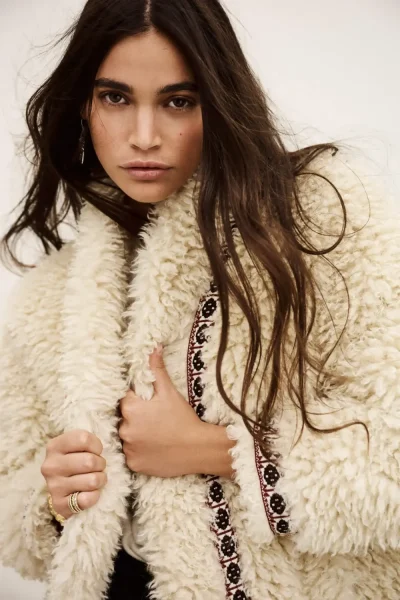 Ba&sh - ג’קט Cais – 1H25CAIS_ECRU – 1