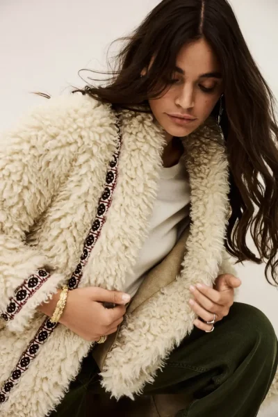 Ba&sh - ג’קט Cais – 1H25CAIS_ECRU – 3