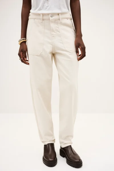 Ba&sh - מכנסיים Cali – 1H25CALI_ECRU – 2