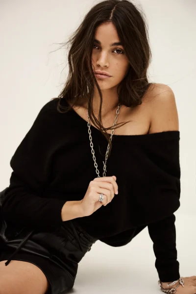 Ba&sh - קרדיגן Celsy – 1H25CELS_NOIR – 1