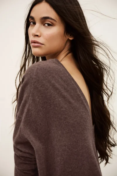 Ba&sh - קרדיגן Celsy – 1H25CELS_TAUPE – 2