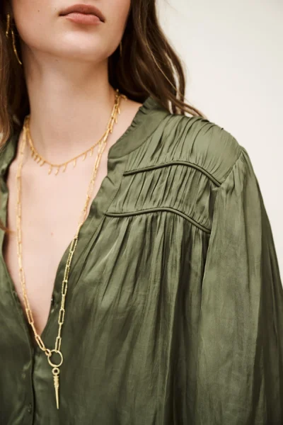 Ba&sh - חולצה Cessia – 1H25CESS_KAKI – 3