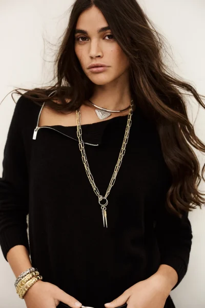 Ba&sh - שמלה Cheima – 1H25CHEI_NOIR – 1