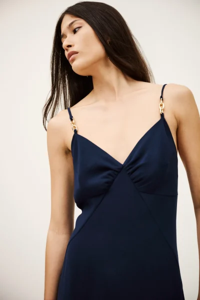 Ba&sh - שמלה Clash – 1H25CLAS_BLEUNUIT – 2