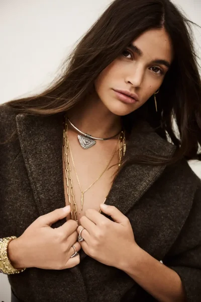 Ba&sh - ג’קט Claudy – 1H25CLAU_MARRON – 2