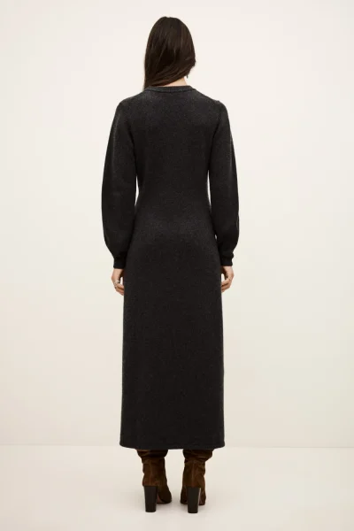 Ba&sh - שמלה Cynthia – 1H25CYNT_CARBONE – 3