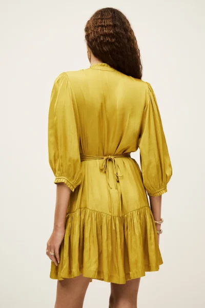 Ba&sh - שמלה Cyrilia – 1H25CYRI_CURRY – 3