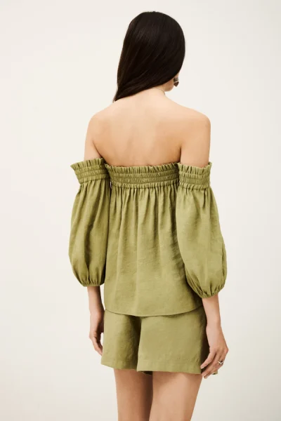 Ba&sh - חולצה Dalila – 1H25DALI_KAKI – 3