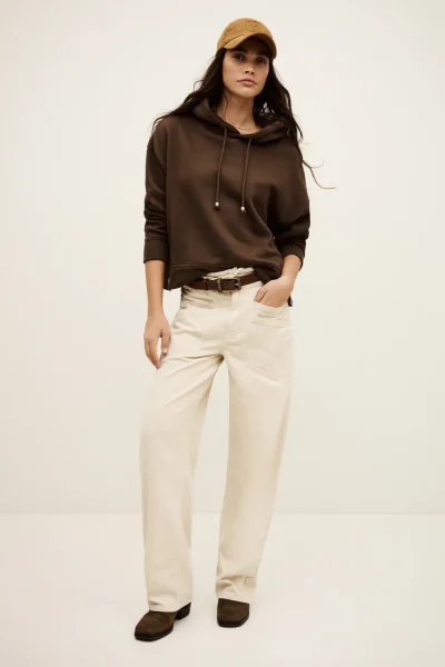 Ba&sh - סווטשירט Deedo – 1H25DEED_CHOCOLAT – 1