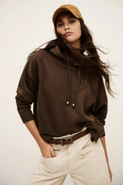 Ba&sh - סווטשירט Deedo – 1H25DEED_CHOCOLAT – 3