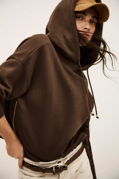 Ba&sh - סווטשירט Deedo – 1H25DEED_CHOCOLAT – 4